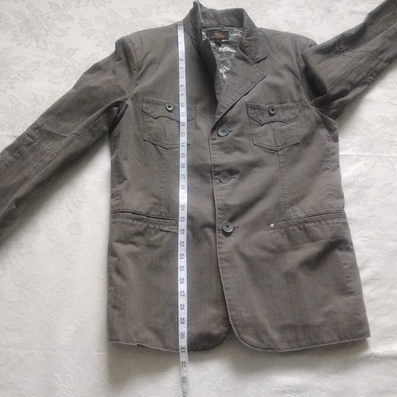 Alpha Industries Army utility field embroidered jacket blazer - Picture 7 of 8